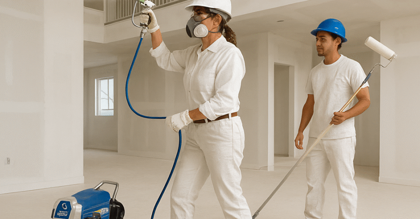 Cours formation pulvérisation airless sans air type pompes Graco